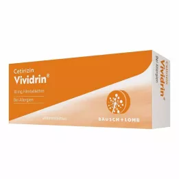 CETIRIZIN Vividrin 10 mg filmtabletta, 20 db