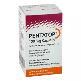 PENTATOP 100 mg-os kapszula, kemény kapszula, 50 db