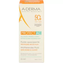 A-DERMA Védje az AC Matting Fluid LSF 50+, 40 ml