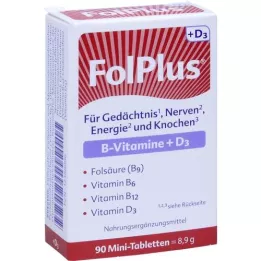 FOLPLUS+D3 tabletták, 90 db