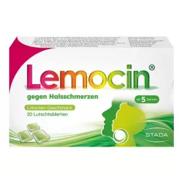 LEMOCIN torokfájás elleni pasztillák, 20 db