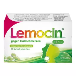LEMOCIN torokfájás elleni pasztillák, 50 db