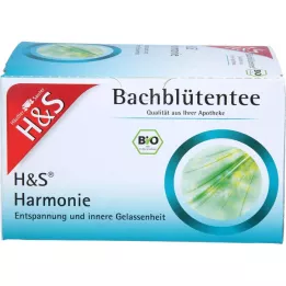 H&amp;S Bio Bach Flower Harmony szűrőzsákok, 20X1,5 g