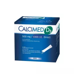 CALCIMED D3 500 mg/1000 I.E. közvetlen granulátum, 120 db