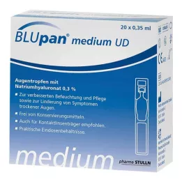 BLUPAN közepes UD szemcsepp, 20X0,35 ml