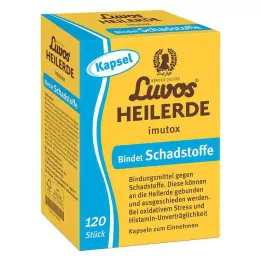 LUVOS Gyógyító agyag imutox kapszula, 120 db