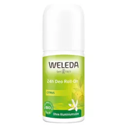WELEDA Citrus 24h Roll-on dezodor, 50 ml