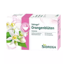 SIDROGA Narancsvirág teafilter tasakok, 20X1,2 g