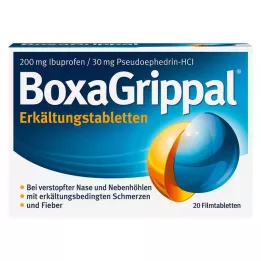 BOXAGRIPPAL Hideg tabletta 200 mg/30 mg FTA, 20 db