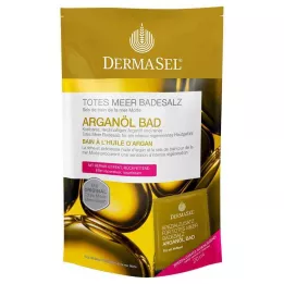 DERMASEL Holt-tengeri fürdősó + argánolaj, 1 P