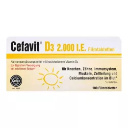 CEFAVIT D3 2000 NE filmtabletta, 100 db