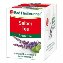 BAD HEILBRUNNER Sage Tea szűrőzsák, 8x1,6 g
