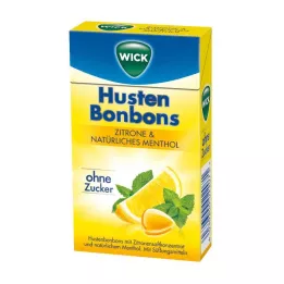 Wick Lemon & Nat & Rich mentol cukor nélkül, 46 g