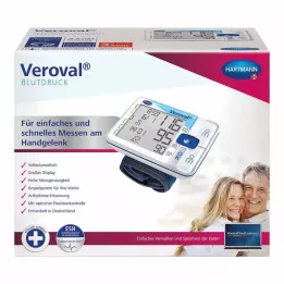 VEROVAL Csuklós vérnyomásmérő, 1 db