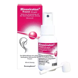MINOXICUTAN Női 20 mg/ml spray, 60 ml