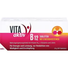 VITA aktív B12 tabletták fehérjeblokkokkal, 90 db