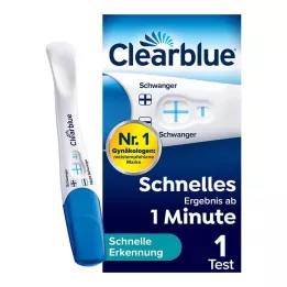 CLEARBLUE Terhességi teszt gyorsérzékelés, 1 db