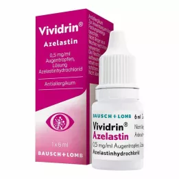 VIVIDRIN Azelasztin 0,5 mg/ml szemcsepp, 6 ml
