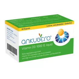 Ankubero D3 1000-es vitamin I.E. kapszula, 60 db