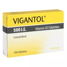 VIGANTOL 500, azaz D3 -vitamin, 100 db