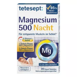 TETESEPT Magnesium 500 éjszakai tabletta, 30 db