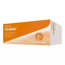 CETIRIZIN Vividrin 10 mg filmtabletta, 100 db
