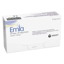 Emla krém + Tegaderm tapaszok, 5 x 5 g