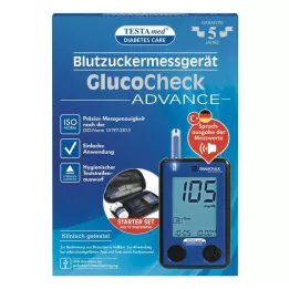 TESTAMED GlucoCheck Advance Star.-Kit mg/dl mmol/l, 1 db
