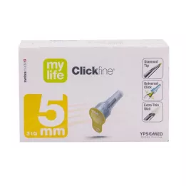 MYLIFE Clickfine toll tűk 5 mm 31 G, 100 db