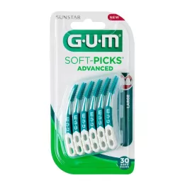 GUM Soft Picks Advanced Large, 30 db