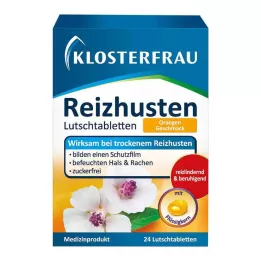 KLOSTERFRAU Száraz köhögés elleni pasztilla, 24 db