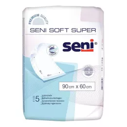 SENI Puha Super Bed Protector 90x60 cm, 5 db