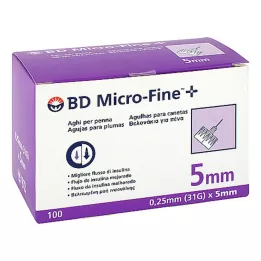 BD MICRO-FINE+ Tolltű 0,25x5 mm, 100 db