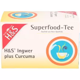 H&S Ginger Plus Curcuma, 20x1,25 g