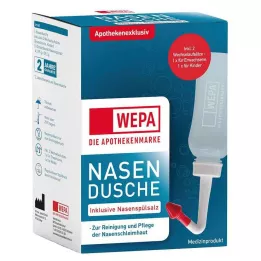 WEPA Orrzuhany 10x2,95 g orröblítő sóval, 1 P