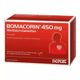 BOMACORIN 450 mg-os galagonya tabletta, 200 db