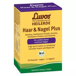LUVOS Healing Clay Organic Hair &amp; Nail Plus kapszula, 60 db