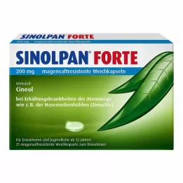 SINOLPAN forte 200 mg gyomornedv-ellenálló lágy kapszula, 21 db