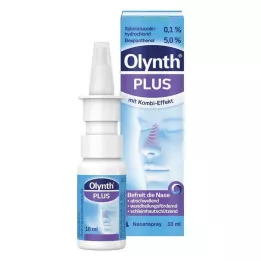 OLYNTH Plus 0,1%/5% orrspray felnőtteknek o.K., 10 ml