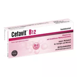CEFAVIT B12 rágótabletta, 60 db