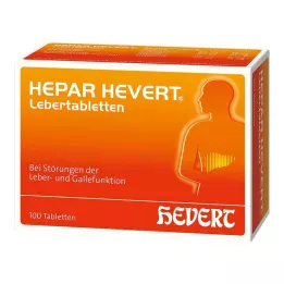 HEPAR HEVERT Májtabletta, 100 db