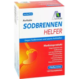 SODBRENNEN Helfer rágótabletta, 120 db