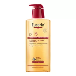 EUCERIN pH5 zuhanyolaj érzékeny bőrre pumpával, 400 ml