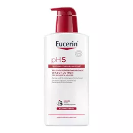 EUCERIN pH5-ös mosóvíz érzékeny bőrre pumpával, 400 ml