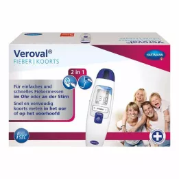 VEROVAL 2in1 infravörös láz -hőmérő, 1 db