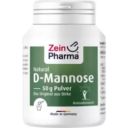 NATURAL D-Mannose a Birke Zeinpharma porból, 50 g
