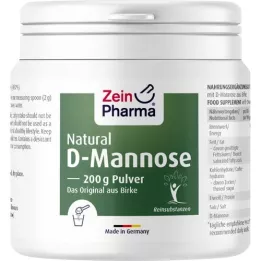 NATURAL D-Mannose a Birke Zeinpharma porból, 200 g