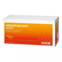 HEPAR HEVERT injekciós ampullák, 100X2 ml