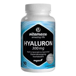 HYALURONSÄURE 300 mg-os nagy dózisú vegán kapszula, 90 db