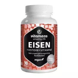 EISEN 20 mg+Hisztidin+C-vitamin/B9/B12 kapszula, 90 db